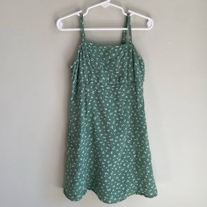 Green Floral Sundress